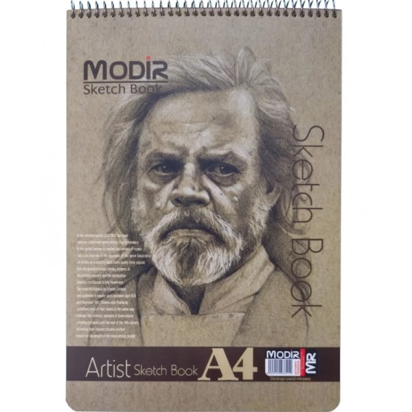 دفتر طراحی 50 برگ Artist مدیر ابعاد A4 کد 01