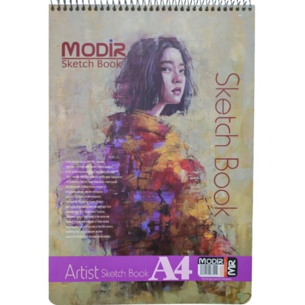 دفتر طراحی 50 برگ Artist مدیر ابعاد A4 کد 03