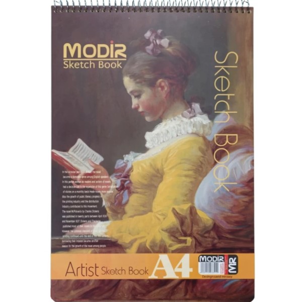 دفتر طراحی 50 برگ Artist مدیر ابعاد A4 کد 04