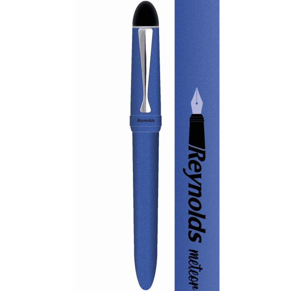 خودنویس meteor رینولدز رنگ آبی متالیک