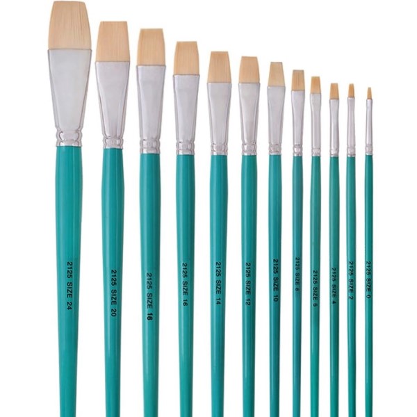 قلم مو سر تخت 2125 رز آرت مجموعه 12 عددی