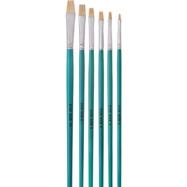 قلم مو سر تخت 2125 رز آرت مجموعه 6 عددی 0-2-4-6-8-10