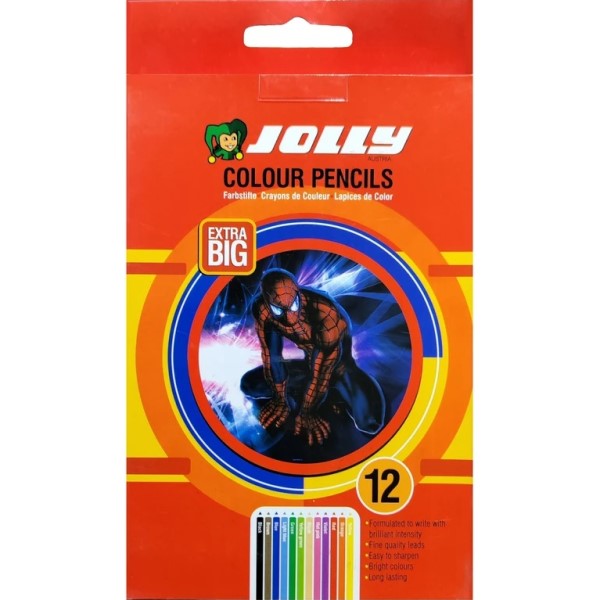 مداد رنگی 12 رنگ جامبو جولی